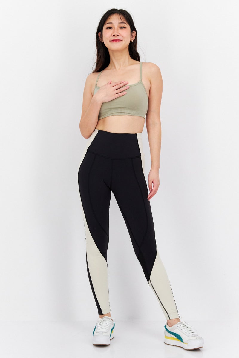 Reebok سراويل رياضية نسائية للياقة البدنية، سوداء - Image 4