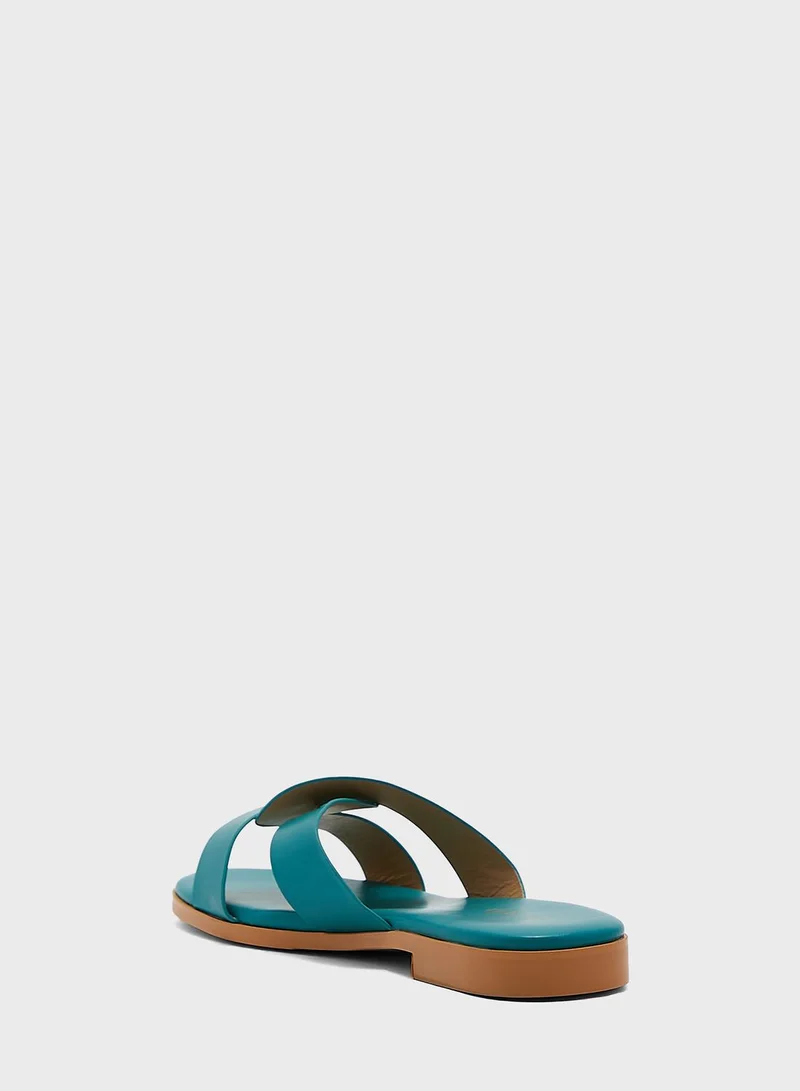 Khizana Interwoven Strap Flat Sandal