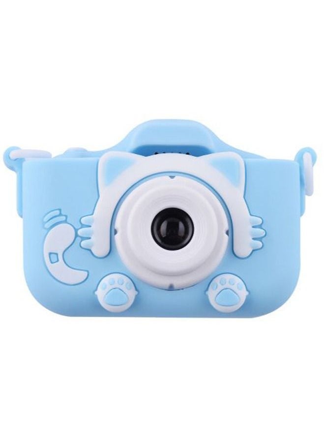 Generic Children fun Camera Cute Kitty Hd Screen Rechargeable Digital Mini Camera Kids Cartoon Cute Camera Toys Outdoor Photography Props For Child Birthday Gift  - Image 1