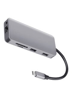 NIBEMINENT ULS-CH9005 9-in-1 USB Hub Silver  - Image 4