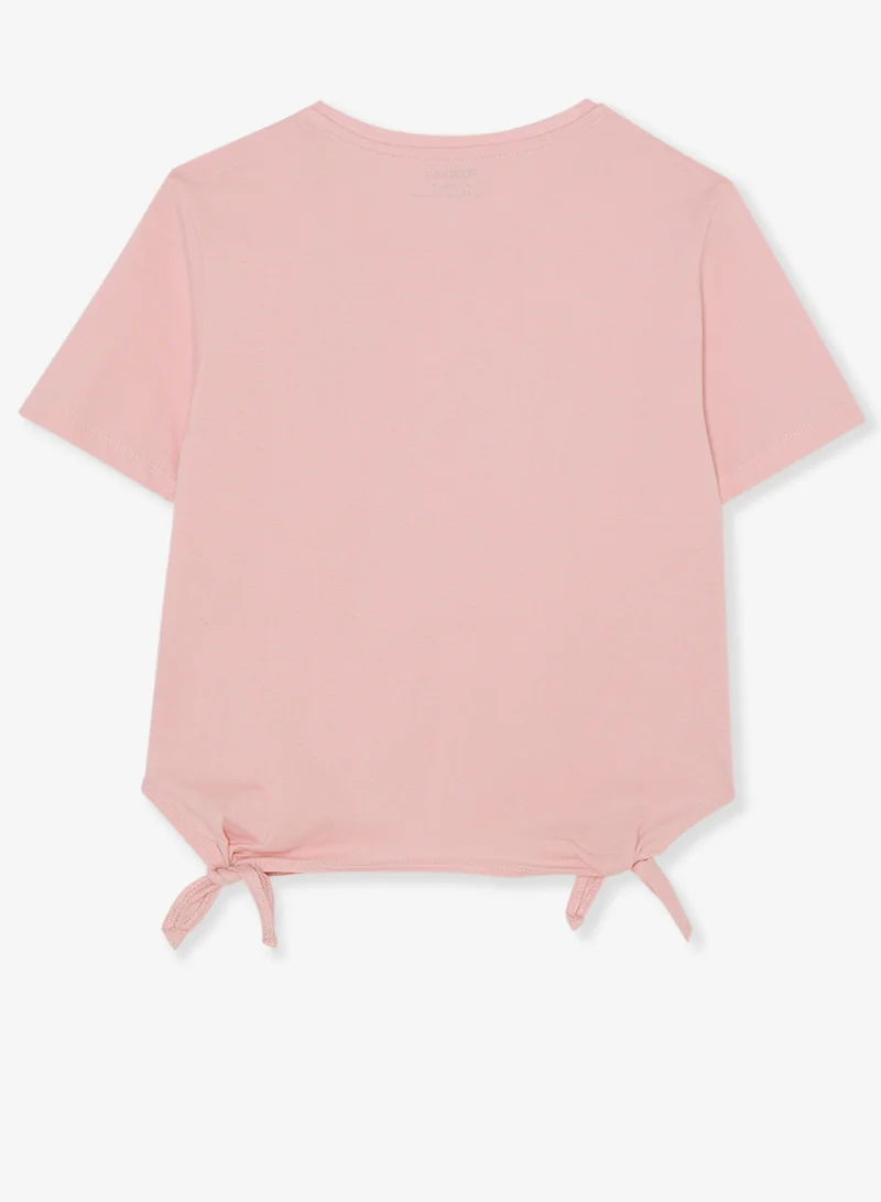 Ripples Girls Relaxed Fit Tee