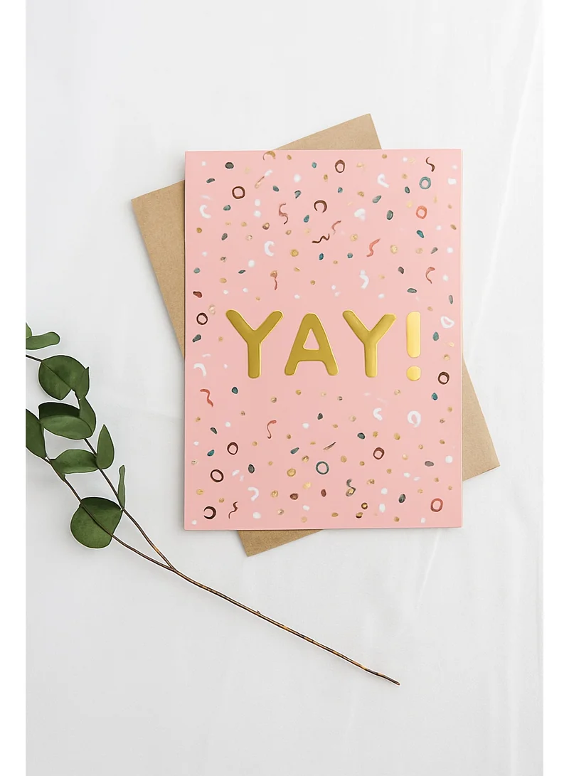 Share the Love Yay! You Did It, General Greeting Card - A5, Greeting Card | Ideal for Special Moments and Celebrations
