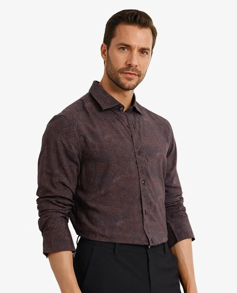 Rare Rabbit Men's Geometric Print Shirt