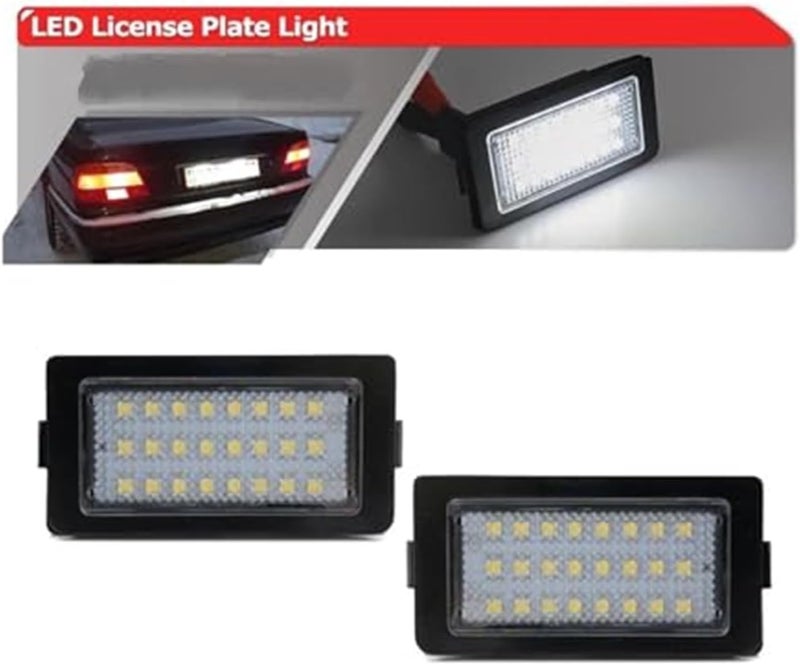 Wivplex SMD White License Plate Lights for BMW E38 7-Series - Image 4