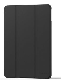 Terra iPad Terra Cover for Apple iPad 10th Generation 10.9/2022 with Smart Pencil Holder Slim Smart Cover with Fabric Stand Black  - Image 1
