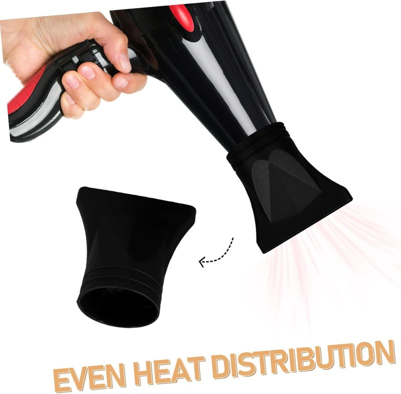 Easy lifting build MAGICLULU Hair Dryer Nozzles Kit Set Diffuser Concentrator and Comb Nozzle Versatile for Quick Even Heat Distribution User feedback upgraded quality - Image 3