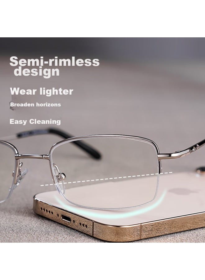 Funsonca Bifocal Anti-blue Light Reading Gl With High-definition Imported Lenses, Comfortable And Durable Eyewear For Men And Women, 6900 100 Degrees - Image 5