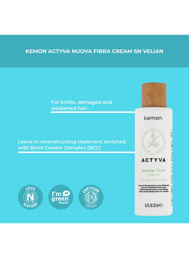 Kemon كيمون أكتيفا نوفا فايبرا كريم فيليان 125 مل - Image 2