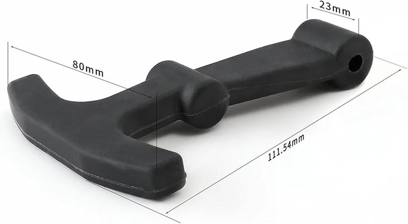 Black Rubber Latch 4Pcs Replacement for Cooler Tool Box and Hood Lid - Image 3