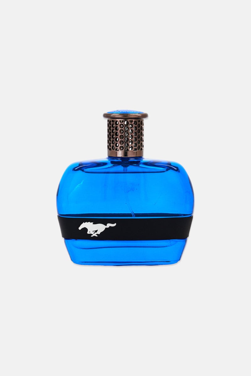 Ford Mustang Mens 3 Pieces Edt Perfume, Aftershave And Body Wash Set, Teal Blue - Image 3