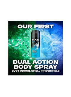 Axe Pack Of 3 Axe Deodorant Body Spray 150ml Ice Chill  - Image 4