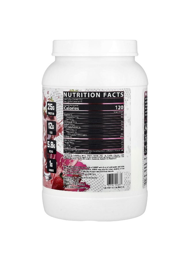 Nutrex Research Nutrex Research, IsoFit® Protein, Strawberries & Cream, 2.16 lbs (978 g)  - Image 2
