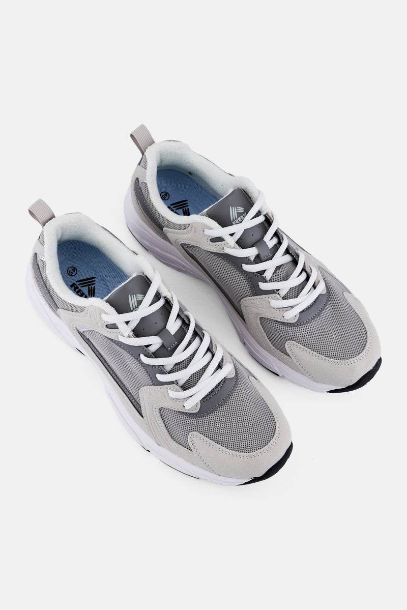 RBX أحذية خارجية للرجال R240716M مزودة بأربطة، رمادي - Image 4