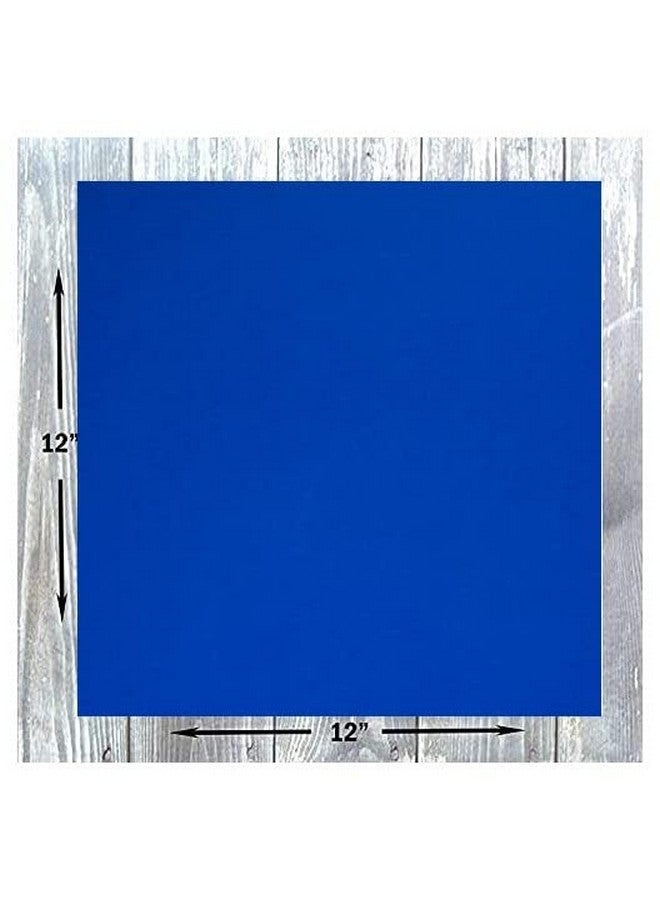 Hamilco Colored Scrapbook Cardstock Paper 12X12 Card Stock Paper 65 Lb Cover 25 Pack (Cobalt Blue) - Image 2