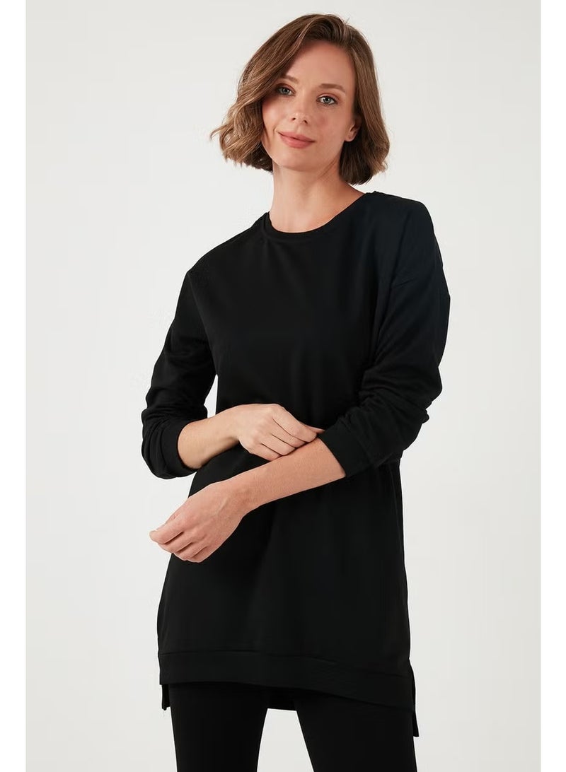 Lela Modest Cotton Crew Neck Oversize Fit Tunic Women's Tunic 5864896 - Image 2