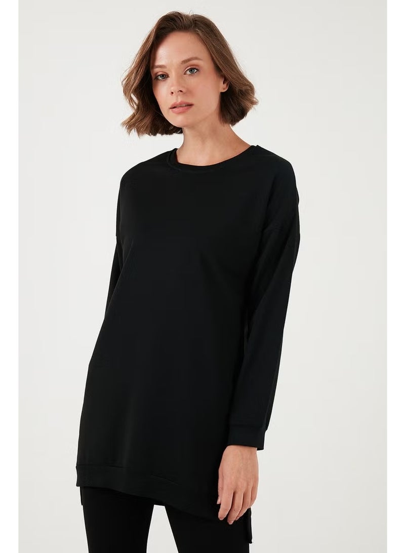 Lela Modest Cotton Crew Neck Oversize Fit Tunic Women's Tunic 5864896 - Image 4