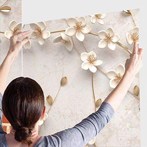 DECOR DESIGN Decorative Design Self Adhesive Wallpaper Wall Sticker For Home Decor, Living Room, Bedroom, Hall, Kids Room, Play Room (Pvc Vinyl, Water Proof) (Di 78) (16 X 50 Inch) - Image 3