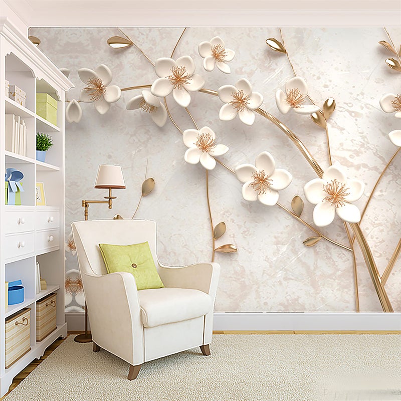 DECOR DESIGN Decorative Design Self Adhesive Wallpaper Wall Sticker For Home Decor, Living Room, Bedroom, Hall, Kids Room, Play Room (Pvc Vinyl, Water Proof) (Di 78) (16 X 50 Inch) - Image 5