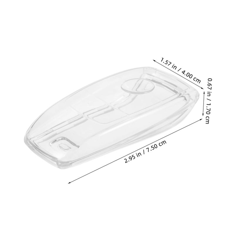 Transparent TPU Car Key Cover Full Protection Scratch Resistant Durable Shell - Image 3