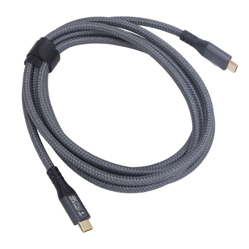 USB C to USB C Cable 240W PD 3.1 Fast Charging 6.56ft Nylon Braided - 20Gbps Data Transfer 4K 60Hz Video Cable for Laptop Phone Tablet - Image 2