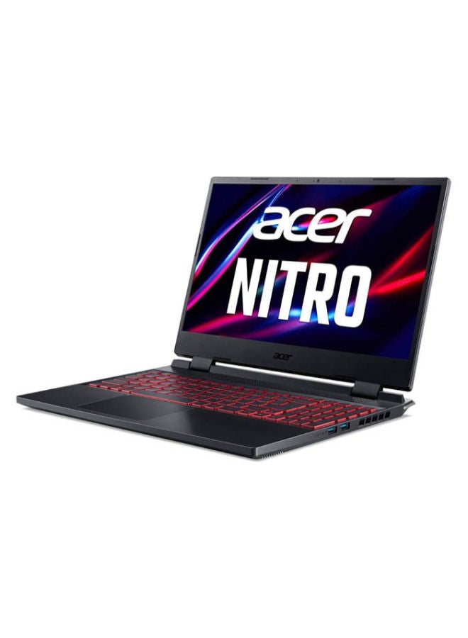 أيسر لابتوب الألعاب Nitro 5 AN515-58-937L، شاشة 15.6 بوصة FHD (1920 × 1080) بتردد 144 هرتز، معالج Intel Core i9-12900H، ذاكرة وصول عشوائي 16 جيجابايت، قرص صلب SSD بسعة 512 جيجابايت، نظام تشغيل DOS (بدون ويندوز)، بطاقة رسومات NVIDIA GeForce RTX 4060 بسعة 8 جيجابايت، يدعم اللغتين الإنجليزية والعربية، اللون أسود الإنجليزية/العربية أسود - Image 3