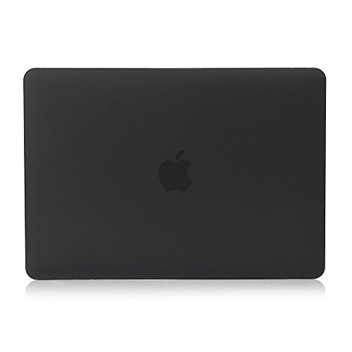 Se7enline Compatible with MacBook 12 inch Case Model A1534 2015/2016/2017/2018/2019 Version Laptop Hard Shell Protective Case&Keyboard Cover Skin&Screen Protector,Black - Image 5