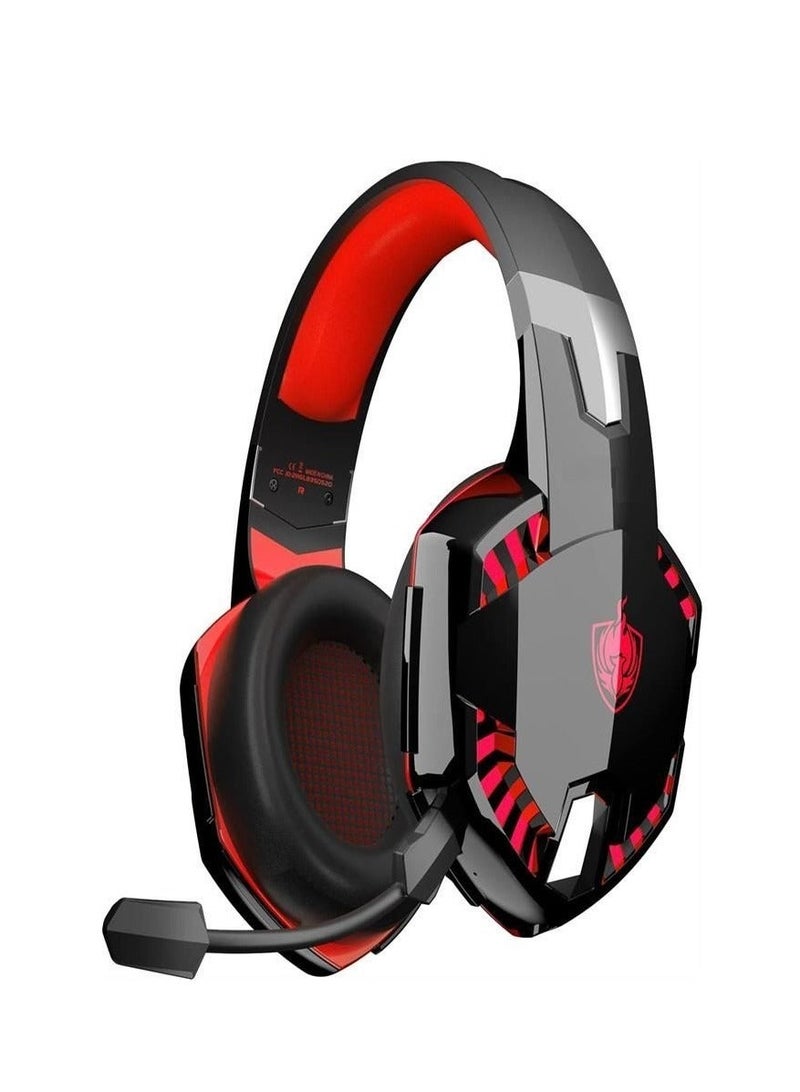 عام PS4 Gaming Headset for Xbox One, PS5, PC, G2000PRO Wired Over Ear Headphones with Detachable Noise Cancelling Mic, Bluetooth Wireless Earphones for Phone, One-Click 7.1 Sound, Up to 12h - Image 1