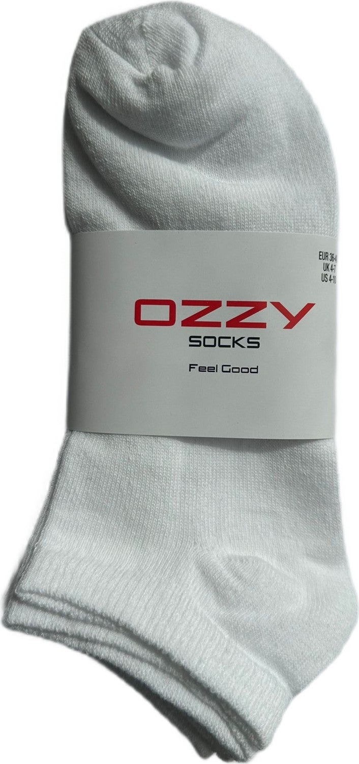 Ozzy Socks 12 Pairs Women's Cotton Booties  - Image 1