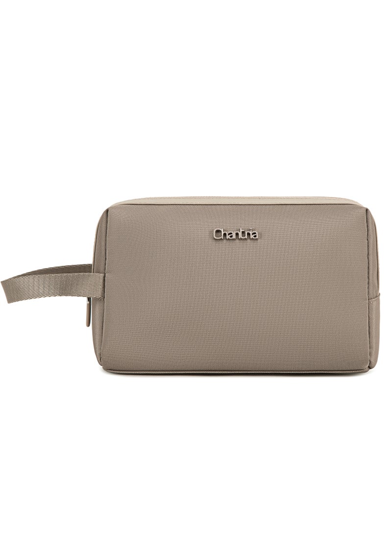 Chantria Premium Lightweight Carry All Bag for Women Water Resistant Multifunctional Clutch Bag with Multiple Pockets, CB00637- Khaki  - Image 2
