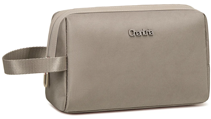 Chantria Premium Lightweight Carry All Bag for Women Water Resistant Multifunctional Clutch Bag with Multiple Pockets, CB00637, Khaki