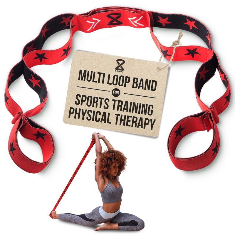 two8 bandz Two8 Bands Multi Loop Bands - Athletic Training Bands, Sports Performance Equipment Strength Conditioning Bands, Speed & Agility Bands - Resistance Bands for Strength Training Legs, Knee, Hip & Back - Image 1