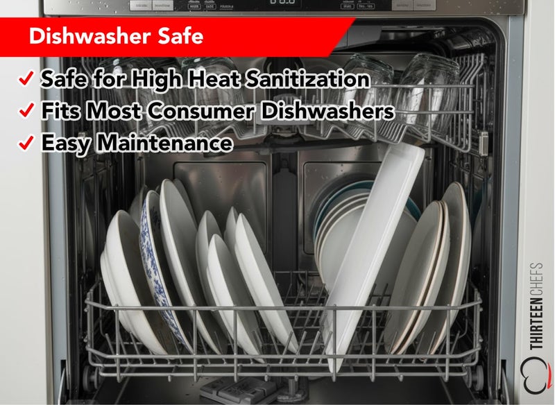 Thirteen Chefs Commercial Grade Plastic Cutting Board with Juice Groove - 18 x 12 Inch for Carving Meat, Grilling, BBQ - 1/2" Thick White HDPE Poly for Food Service - Image 5