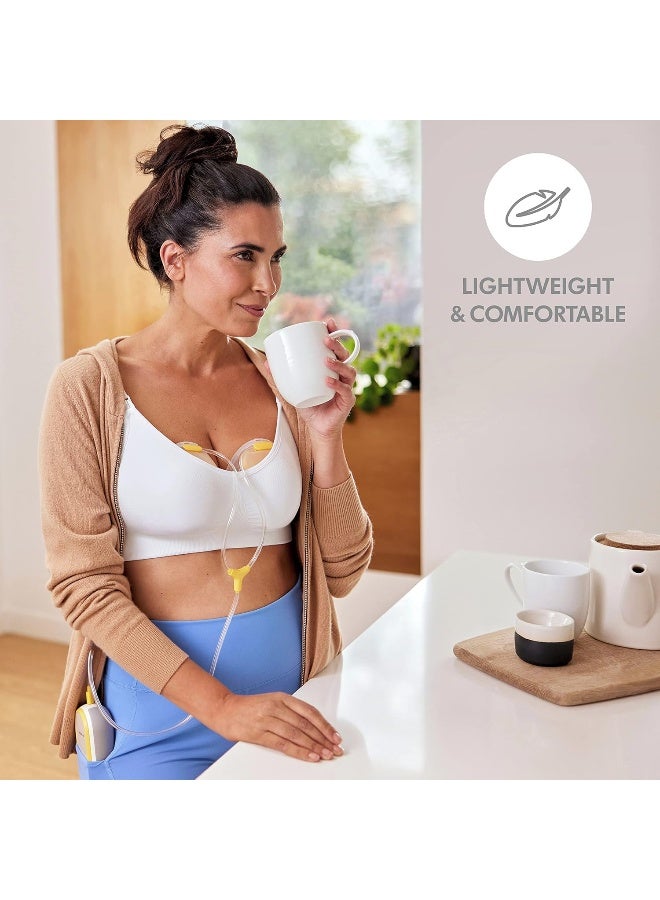 Medela Hands-Free Collection Cups, Compatible with Freestyle Flex, Pump in Style with MaxFlow, and Swing Maxi Electric Breast Pumps, 1 Set of 2 Cups - Image 2