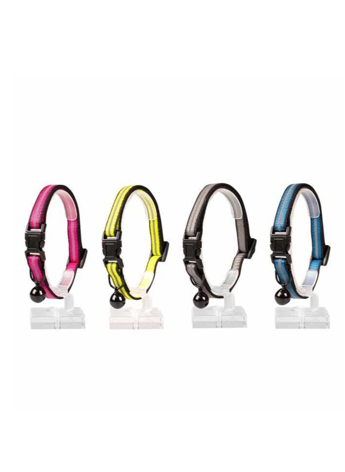 Duvo + طوق قطط عاكس مزدوج بألوان مختلطة 20-30 سم / 10 مم - Image 2