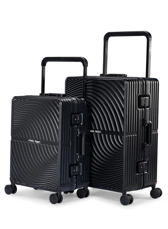 LIMRA travel bags from limra made of pc , consisting of two pieces , size 21"-25" inches
