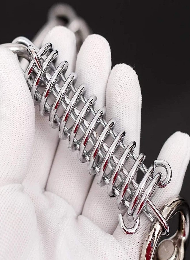 Pups&Pets Heavy Duty Buffer Spring Rope Leash for Maxi & Large Dogs Dog Leash Rope Leash - Red & Blue - Image 4