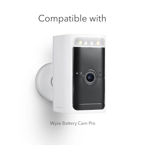 Wasserstein Solar Panel (2W 5V) Compatible with Wyze Cam Pro - Continuous Power for Your Surveillance Camera (White) (Camera NOT Included) - Image 5
