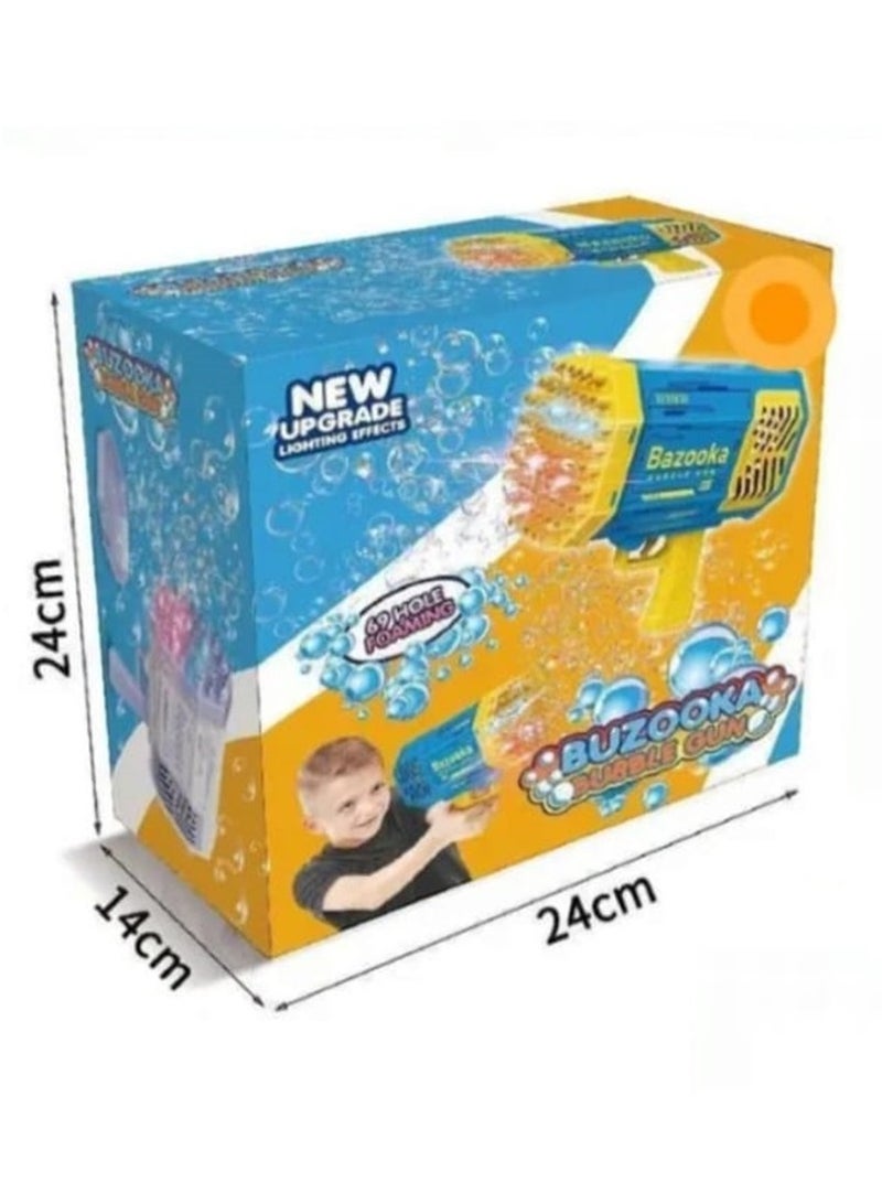 بازوكا آلة مسدس الفقاعات ذات 69 فتحة - Image 3