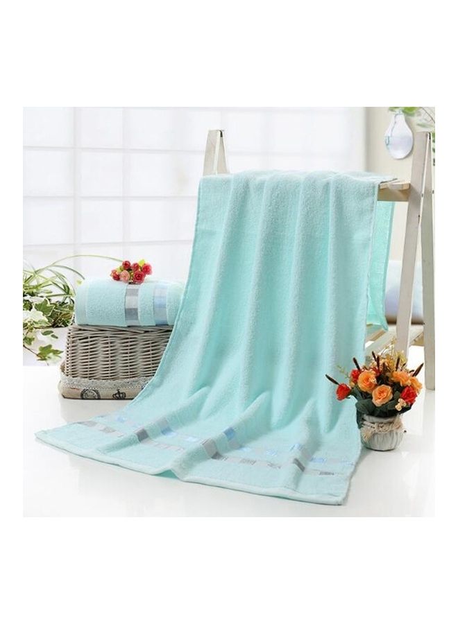 oem Large Pure Cotton Bath Towel Light Blue 35X24X3cm - Image 1