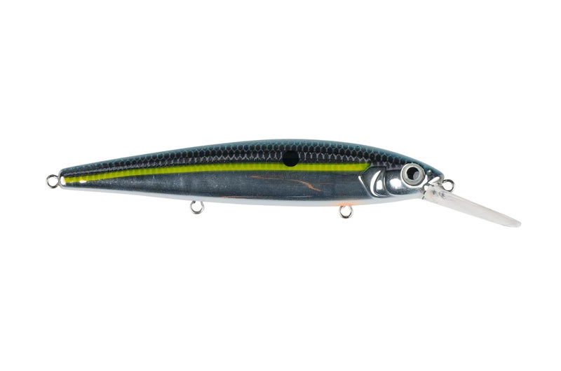 Strike King (HCKVDJ300D-514) KVD Deep Jerkbait 3-Hook Fishing Lure, 514 - Chrome Sexy Shad, 3/5 oz, 4.75" - Image 2