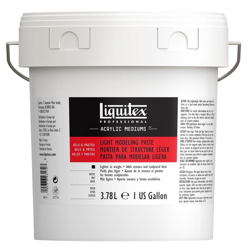 Liquitex Professional Light Modeling Paste. 3.78L (128-oz)