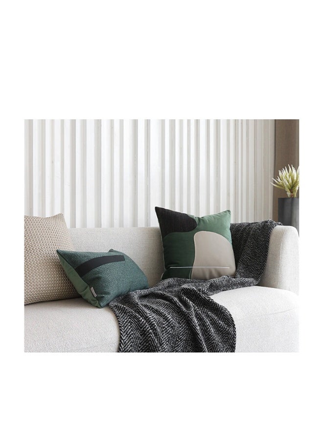 Emerald Enigma Cushion Cover