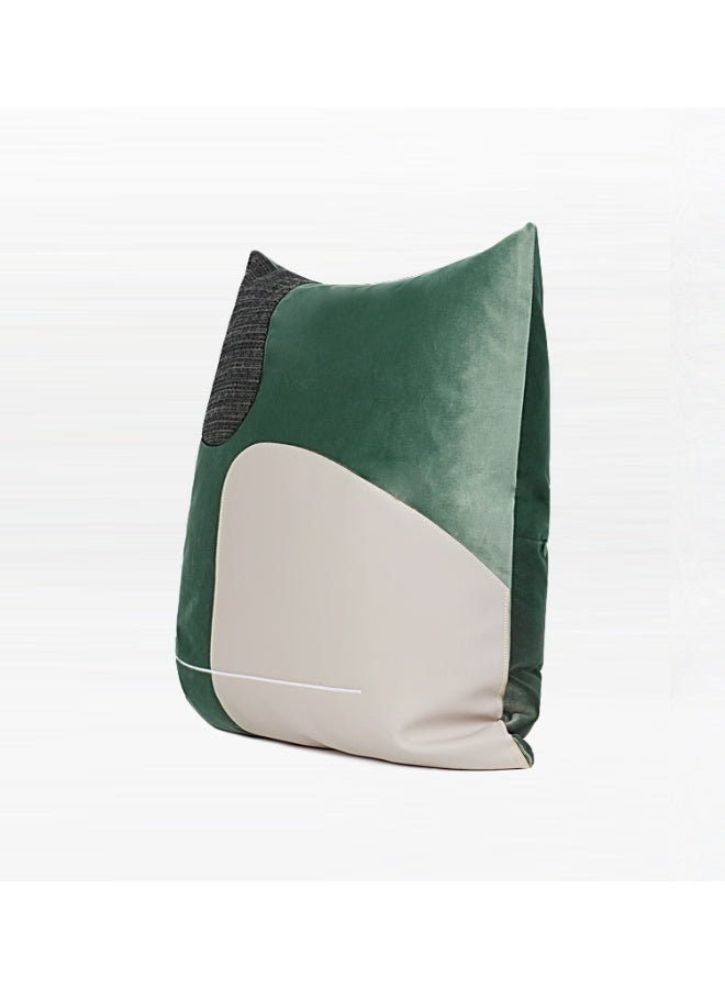 Emerald Enigma Cushion Cover