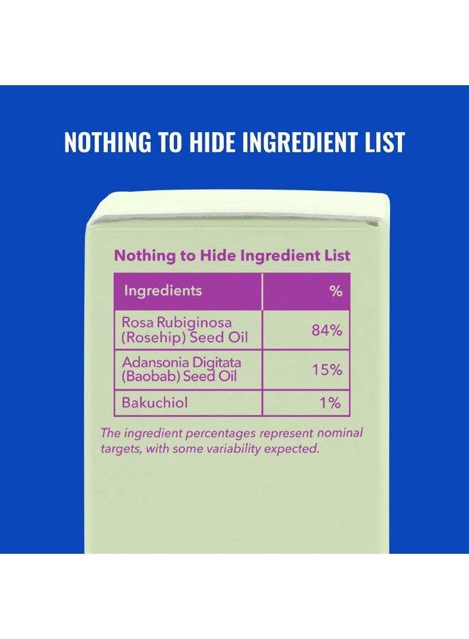 زيت باكوتشيول من جود موليكلز للبشرة الدهنية - مرطب، مضاد للشيخوخة، زيت للوجه - عناية طبيعية بالبشرة مع زيت ثمر الورد والباوباب - Image 4