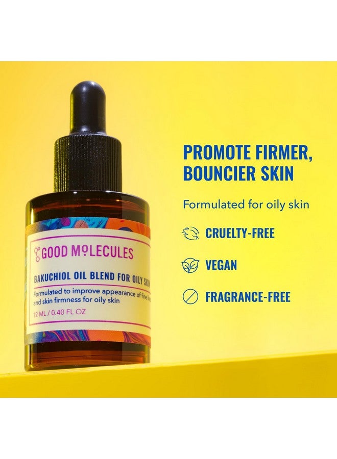 زيت باكوتشيول من جود موليكلز للبشرة الدهنية - مرطب، مضاد للشيخوخة، زيت للوجه - عناية طبيعية بالبشرة مع زيت ثمر الورد والباوباب - Image 2