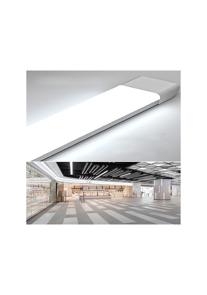 مصباح LED مقاوم للغبار 2FT/4FT، 4400Lm، CRI≥80، زاوية شعاع 120°، تركيبة سقف داخلية (عبوة من 2) - Image 2