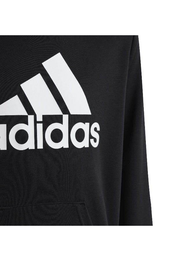 Adidas adidas U Bl Hoodie Black Training Sweatshirts 7-8Y  - Image 4