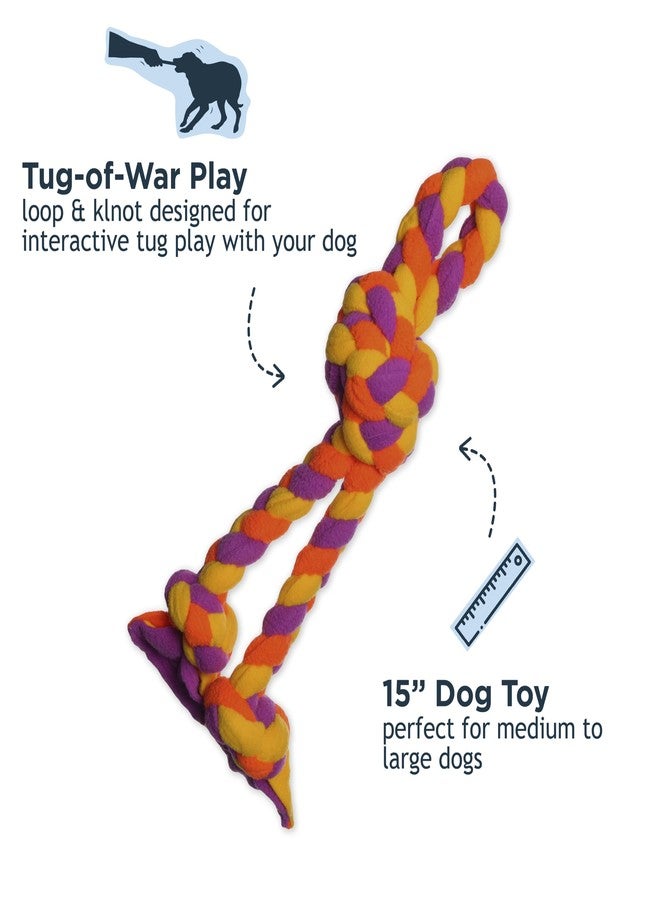 Tall Tails G.O.A.T. Greatest of All Toys Braided Soft Tug Toy for Dogs - Image 2