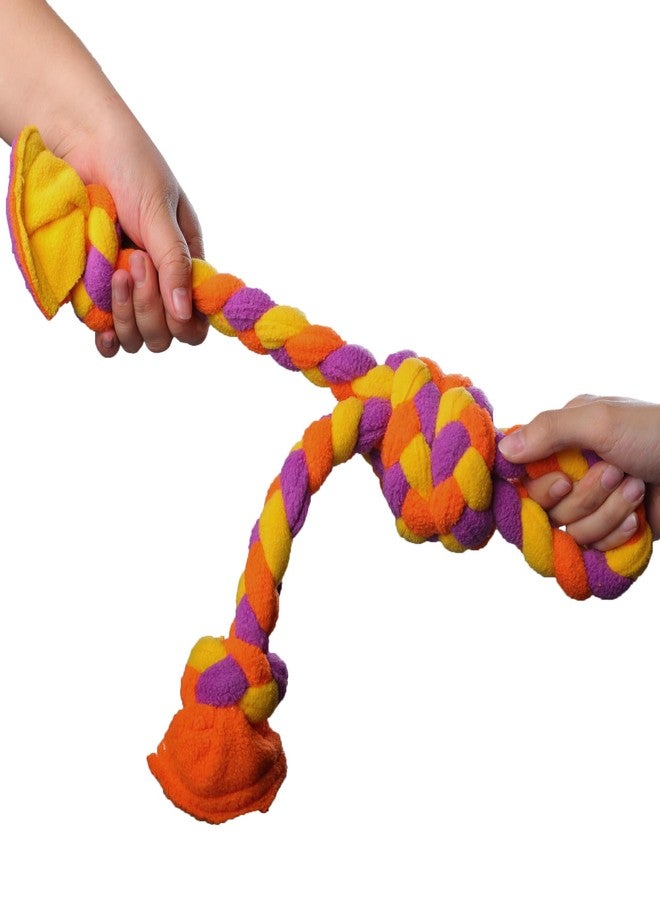 Tall Tails G.O.A.T. Greatest of All Toys Braided Soft Tug Toy for Dogs - Image 1
