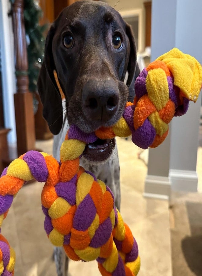 Tall Tails G.O.A.T. Greatest of All Toys Braided Soft Tug Toy for Dogs - Image 5
